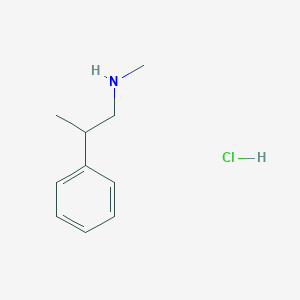molecular formula C10H16ClN B134826 Phenpromethamine hydrochloride CAS No. 5969-39-1