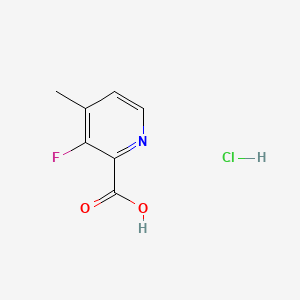 3-Fluoro-4-methylpyridine-2-carboxylic acid hydrochloride