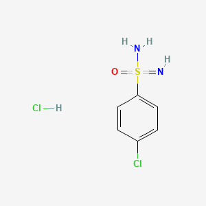 4-Chlorobenzene-1-sulfonoimidamide hydrochloride