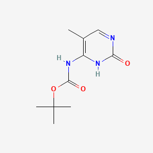 molecular formula C10H15N3O3 B13482747 Tert-butyl (5-methyl-2-oxo-1,2-dihydropyrimidin-4-YL)carbamate 