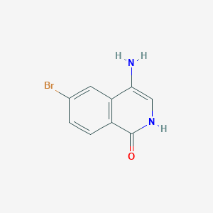 4-Amino-6-bromoisoquinolin-1-ol