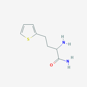 2-Amino-4-(thiophen-2-yl)butanamide