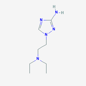 1-(2-(Diethylamino)ethyl)-1h-1,2,4-triazol-3-amine