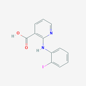 2-[(2-Iodophenyl)amino]pyridine-3-carboxylic acid