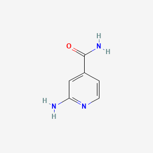 molecular formula C6H7N3O B1348290 2-氨基异烟酰胺 CAS No. 13538-42-6