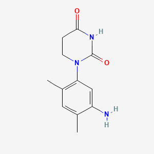 1-(5-Amino-2,4-dimethyl-phenyl)hexahydropyrimidine-2,4-dione