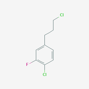 1-Chloro-4-(3-chloropropyl)-2-fluorobenzene