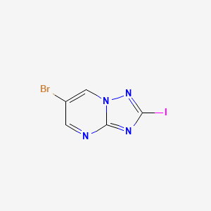 6-Bromo-2-iodo-[1,2,4]triazolo[1,5-a]pyrimidine