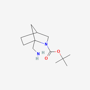 Tert-butyl 1-(aminomethyl)-2-azabicyclo[2.2.1]heptane-2-carboxylate