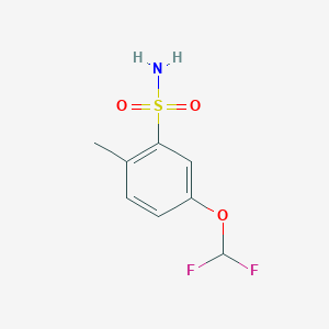 5-Difluoromethoxy-2-methylbenzenesulfonamide