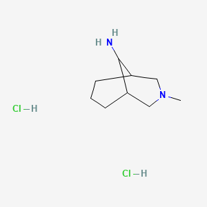 3-Methyl-3-azabicyclo[3.3.1]nonan-9-amine dihydrochloride