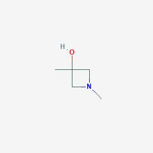 molecular formula C5H11NO B13483122 1,3-Dimethylazetidin-3-ol 