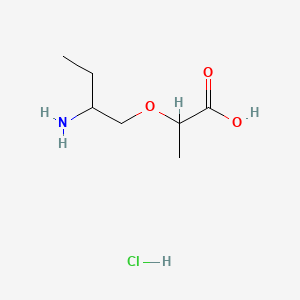 2-(2-Aminobutoxy)propanoic acid hydrochloride