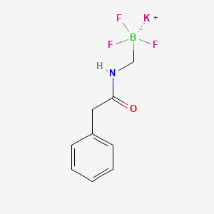 Potassium trifluoro[(2-phenylacetamido)methyl]boranuide