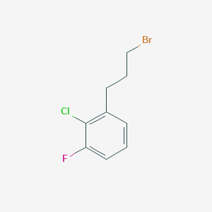 1-(3-Bromopropyl)-2-chloro-3-fluorobenzene