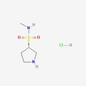 (3S)-N-methylpyrrolidine-3-sulfonamide hydrochloride