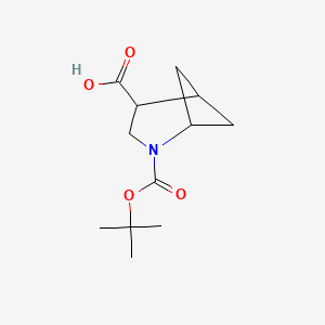 2-[(Tert-butoxy)carbonyl]-2-azabicyclo[3.1.1]heptane-4-carboxylic acid