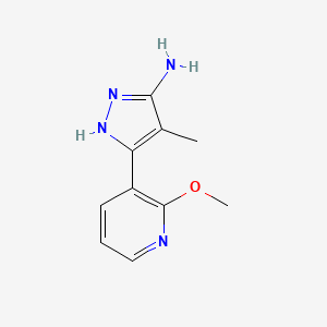 3-(2-Methoxypyridin-3-yl)-4-methyl-1h-pyrazol-5-amine