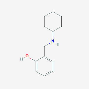 B1348332 2-Cyclohexylaminomethyl-phenol CAS No. 62984-53-6