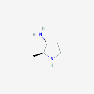 (2S,3R)-2-methylpyrrolidin-3-amine