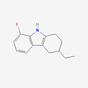 3-ethyl-8-fluoro-2,3,4,9-tetrahydro-1H-carbazole