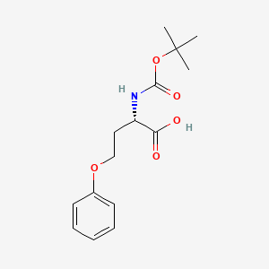 N-(tert-Butoxycarbonyl)-O-phenyl-L-homoserine