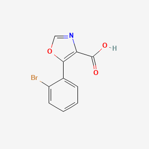 5-(2-Bromophenyl)-1,3-oxazole-4-carboxylic acid