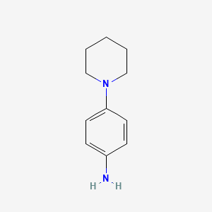 molecular formula C11H16N2 B1348339 4-Piperidinoaniline CAS No. 2359-60-6