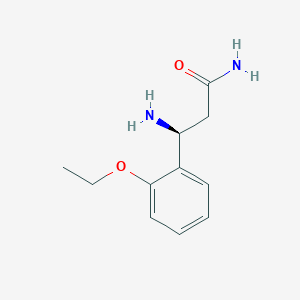 (S)-3-Amino-3-(2-ethoxyphenyl)propanamide