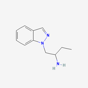 1-(1H-indazol-1-yl)butan-2-amine