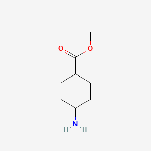 molecular formula C8H15NO2 B1348351 4-氨基环己烷甲酸甲酯 CAS No. 62456-15-9
