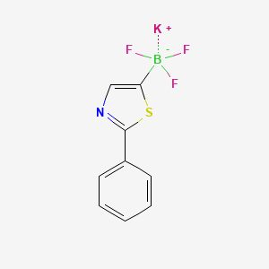 Potassium trifluoro(2-phenylthiazol-5-yl)borate