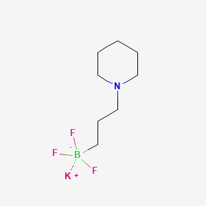 Potassium trifluoro(3-(piperidin-1-yl)propyl)borate