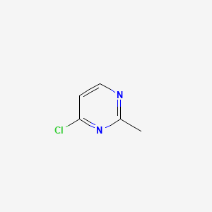 molecular formula C5H5ClN2 B1348355 4-Chloro-2-methylpyrimidine CAS No. 4994-86-9
