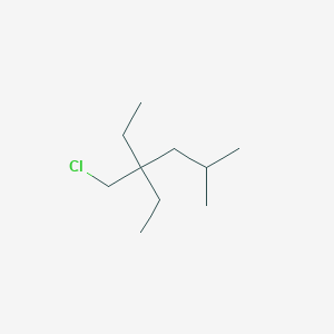 4-(Chloromethyl)-4-ethyl-2-methylhexane