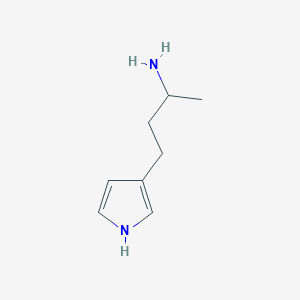 4-(1H-pyrrol-3-yl)butan-2-amine