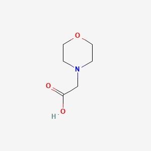 molecular formula C6H11NO3 B1348368 4-吗啉乙酸 CAS No. 3235-69-6