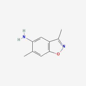 3,6-Dimethyl-1,2-benzoxazol-5-amine