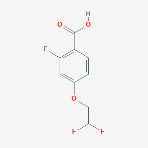 4-(2,2-Difluoroethoxy)-2-fluorobenzoic acid