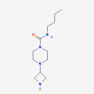 4-(azetidin-3-yl)-N-butylpiperazine-1-carboxamide