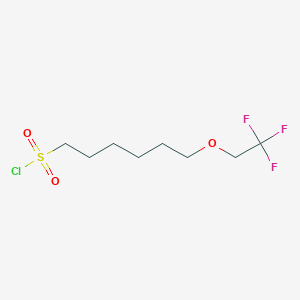 6-(2,2,2-Trifluoroethoxy)hexane-1-sulfonyl chloride