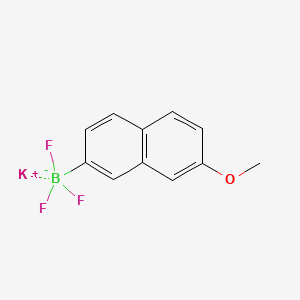 Potassium trifluoro(7-methoxynaphthalen-2-yl)borate