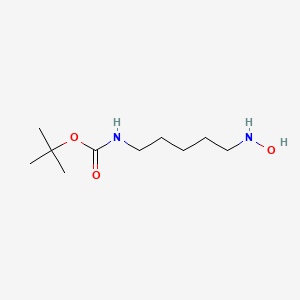 molecular formula C10H22N2O3 B13483882 tert-Butyl (5-(hydroxyamino)pentyl)carbamate 