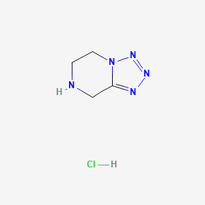 5,6,7,8-Tetrahydrotetrazolo[1,5-a]pyrazine HCL