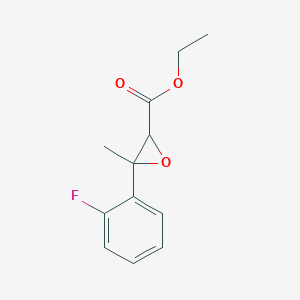 Ethyl 3-(2-fluorophenyl)-3-methyloxirane-2-carboxylate