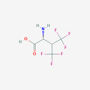 (R)-2-Amino-4,4,4-trifluoro-3-(trifluoromethyl)butanoic acid