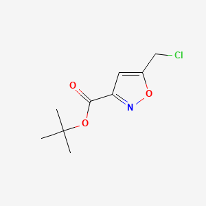 Tert-butyl 5-(chloromethyl)-1,2-oxazole-3-carboxylate