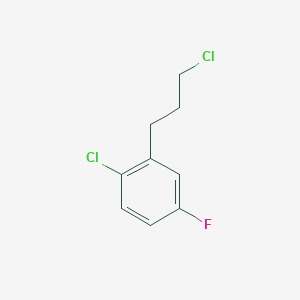 1-Chloro-2-(3-chloropropyl)-4-fluorobenzene