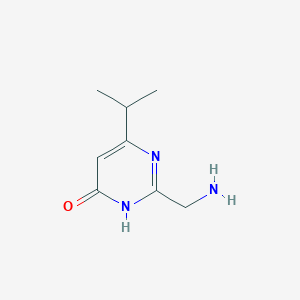 2-(Aminomethyl)-6-isopropylpyrimidin-4-ol