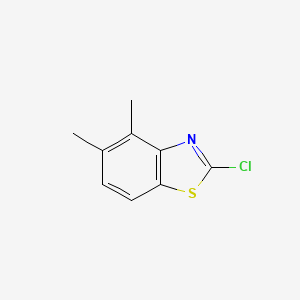 molecular formula C9H8ClNS B1348429 2-氯-4,5-二甲基苯并[d]噻唑 CAS No. 252681-54-2